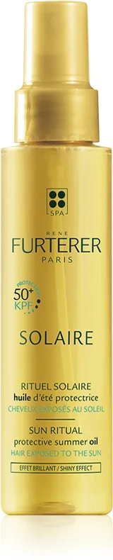 René Furterer Solaire suojaava öljy kloorin, auringon tai suolaveden vahingoittamille hiuksille 100 ml
