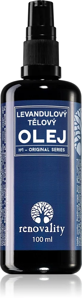 Renovality Original Series Lavender Body Oil Massage kroppsolja 100 ml