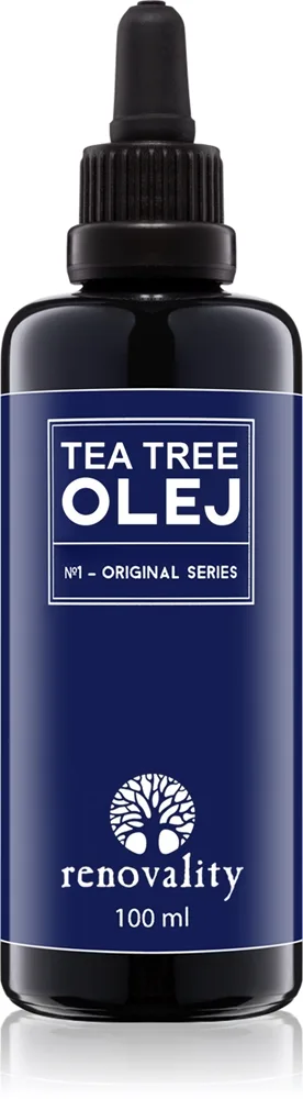 Renovality Original Series Tea Tree Oil öljy antiseptinen vaikutus 100 ml