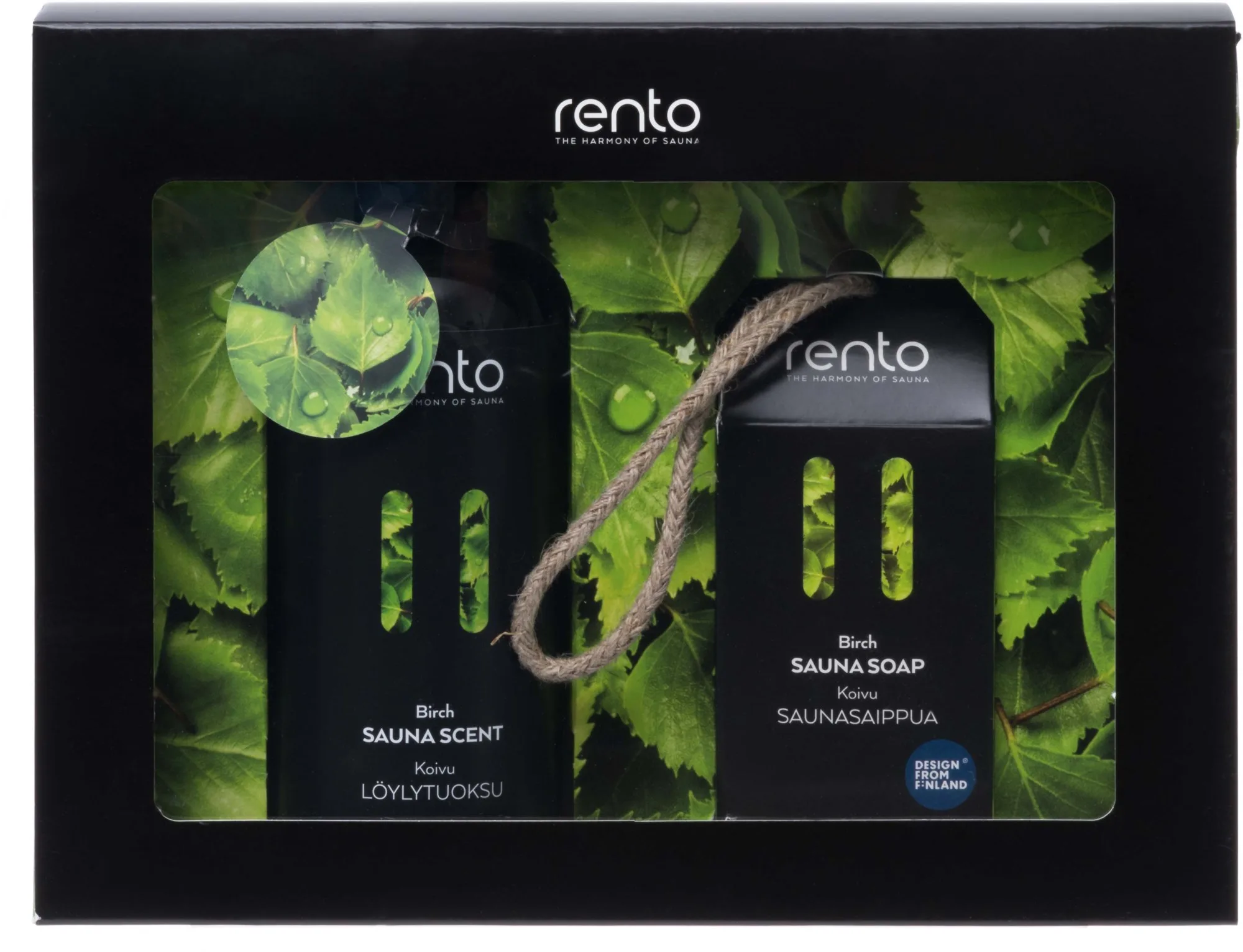 Rento Gift Set Scent & Saunasoap Birch