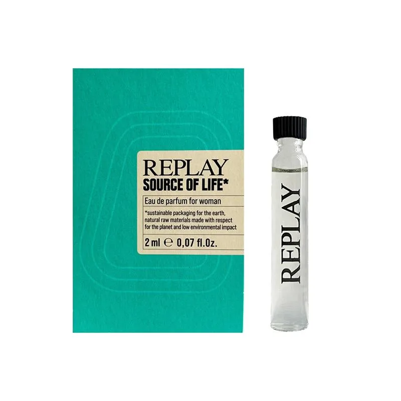 Replay Source Of Life Woman Vial Edp 2ml
