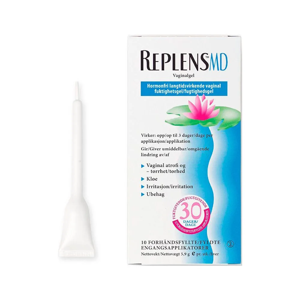 Replensmd Hormonfri Vaginalgel 10 stk