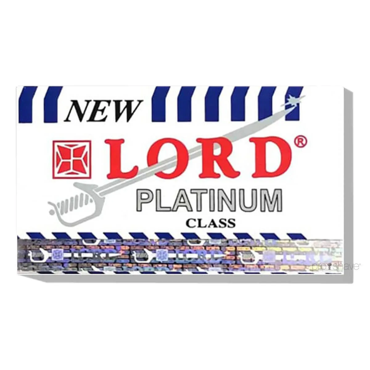 RESTPARTI - LORD - barberblade 5 stk. - Platinum