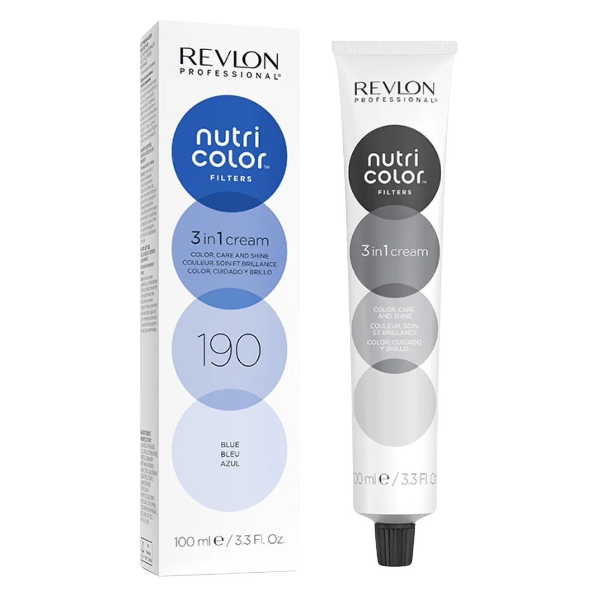 Revlon Professional Nutri Color Filters 190 - blå farvemaske Farvemaske