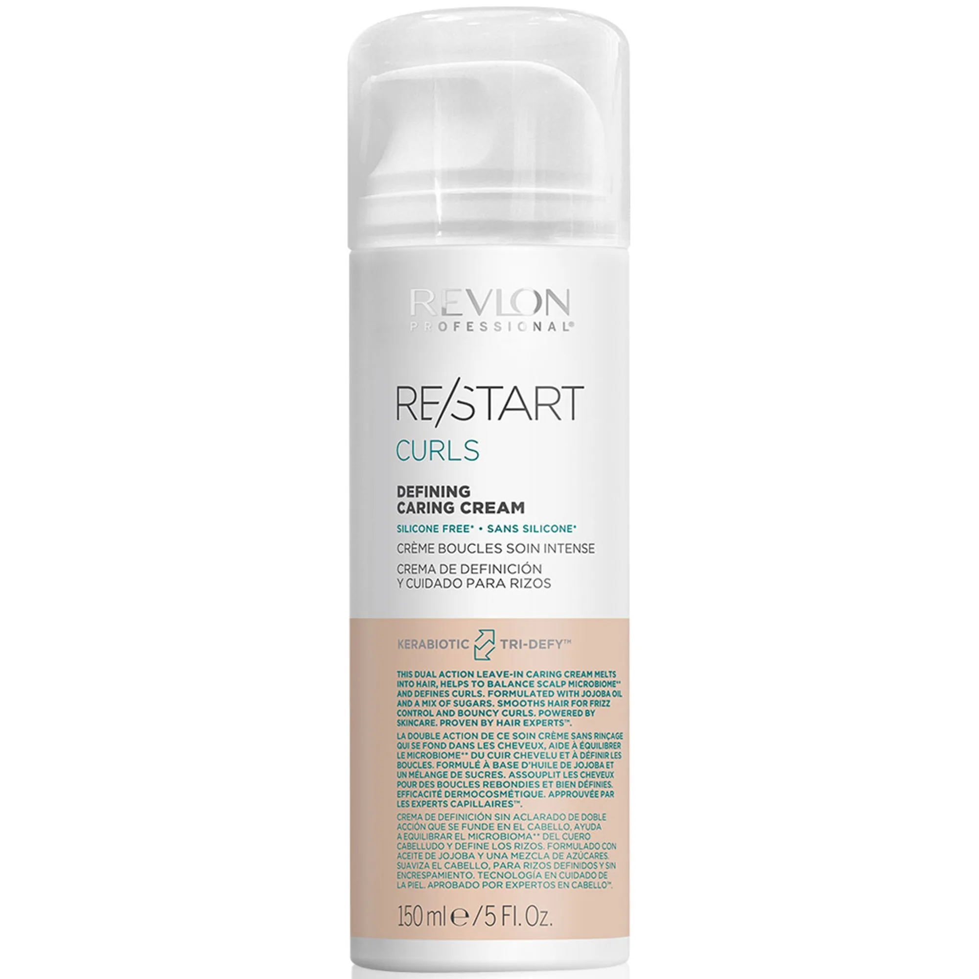 Revlon Professional Restart Curls Defining Cream - Nude - 150ML