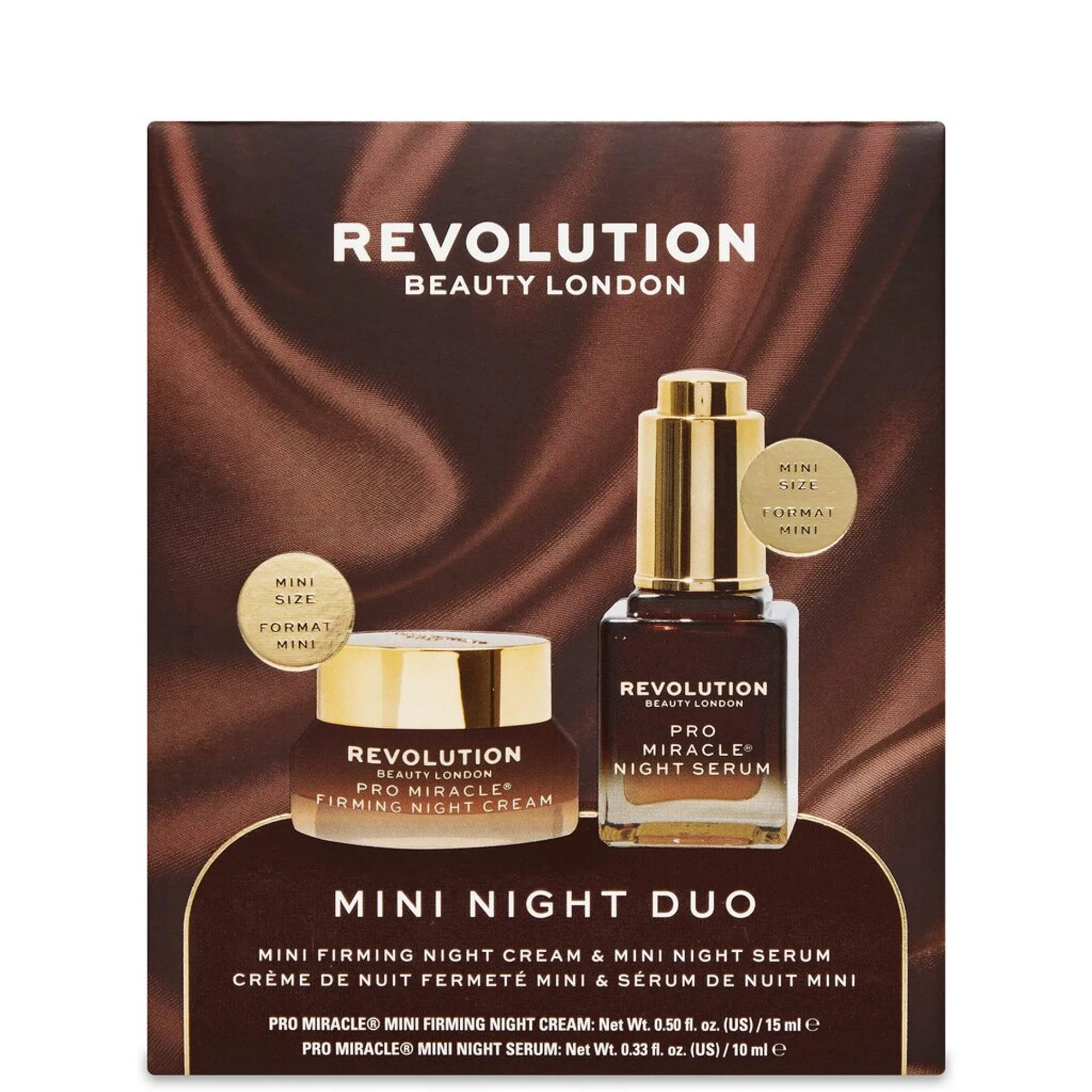 REVOLUTION PRO Pro Mini Night Duo Ansiktsvårdskit