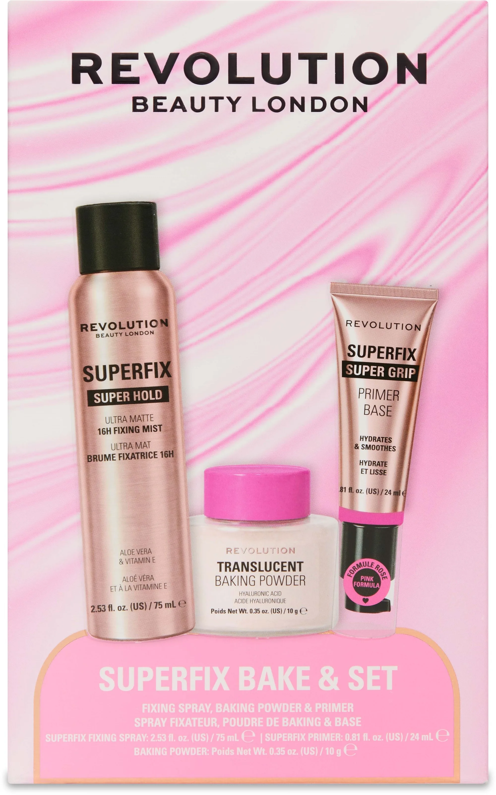 Revolution Beauty London Superfix Bake & Set