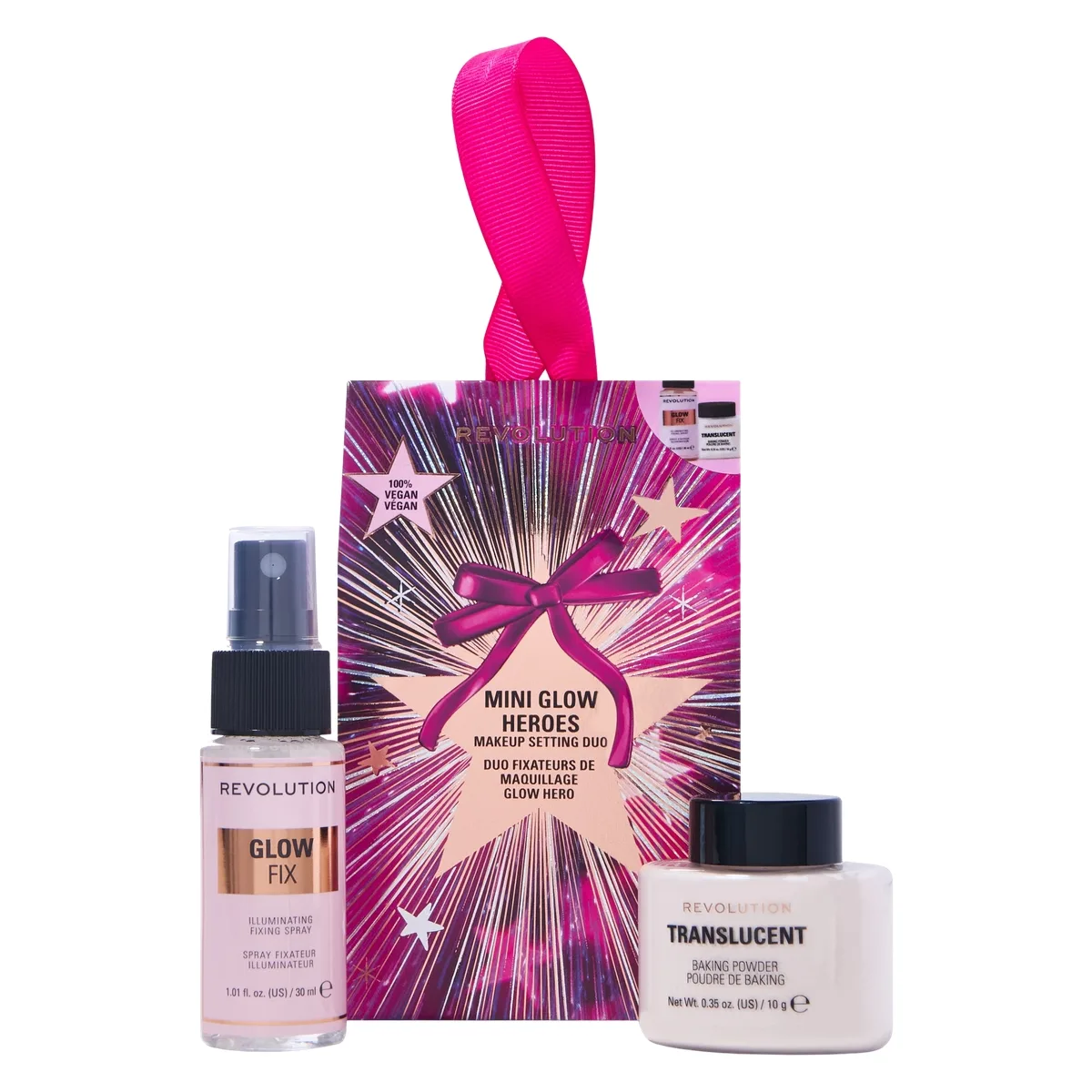 Makeup Revolution Revolution Mini Glow Hero's Makeup Setting Duo