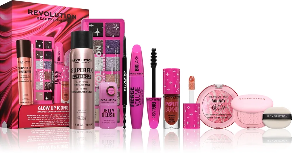 Revolution Glow Up Icons Set Geschenkset für das Gesicht 1 St.