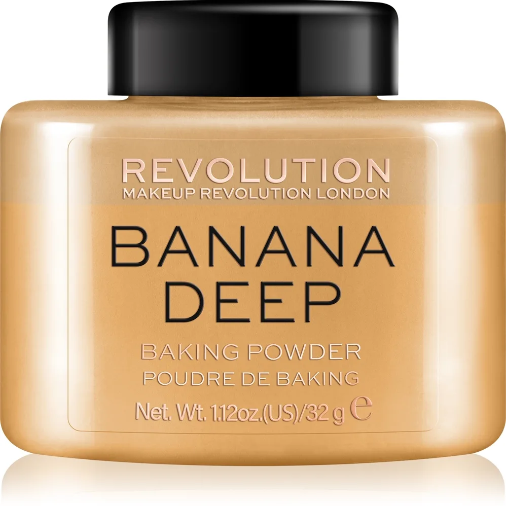 Revolution Baking Powder Løs pudder Skygge Banana Deep 32 g