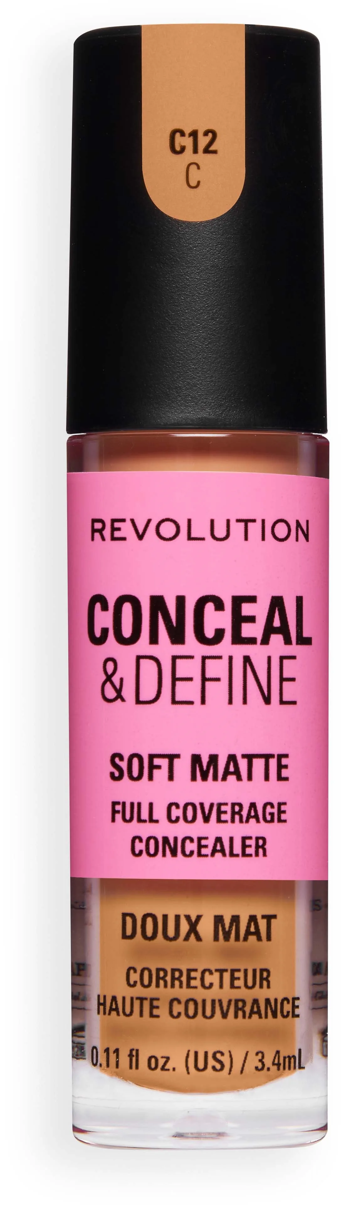 Revolution Beauty London Conceal and Define Full Coverage Concealer C12C
