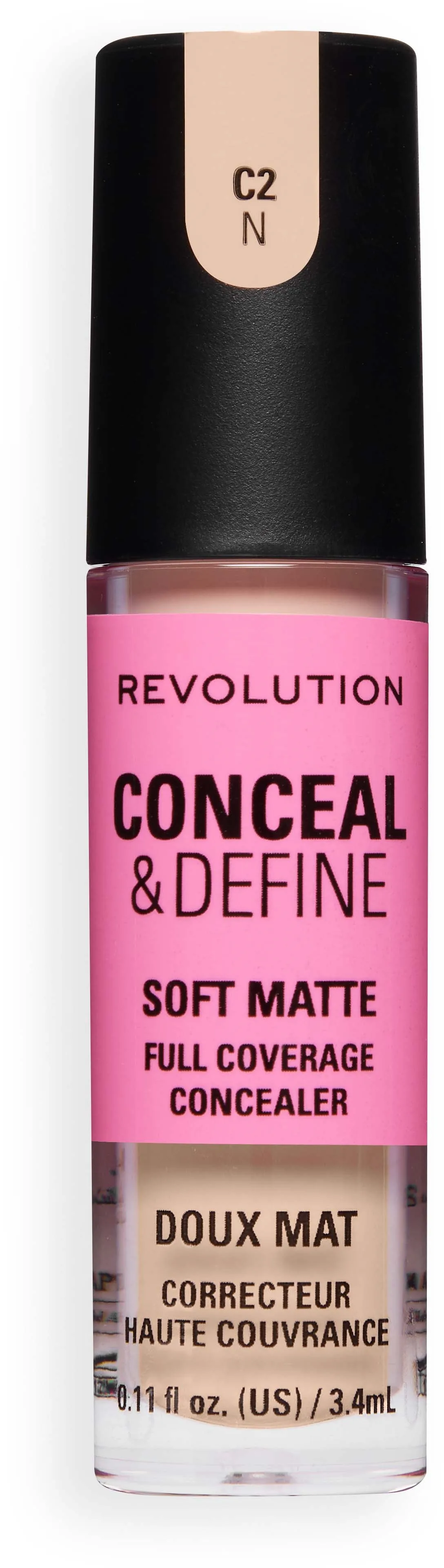 Revolution Beauty London Conceal and Define Full Coverage Concealer C2N