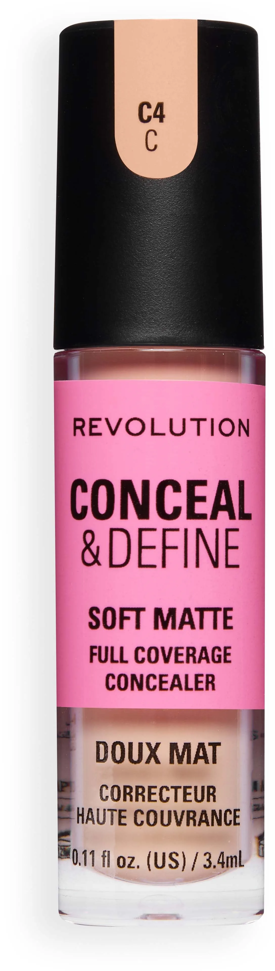 Revolution Beauty London Conceal and Define Full Coverage Concealer C4C
