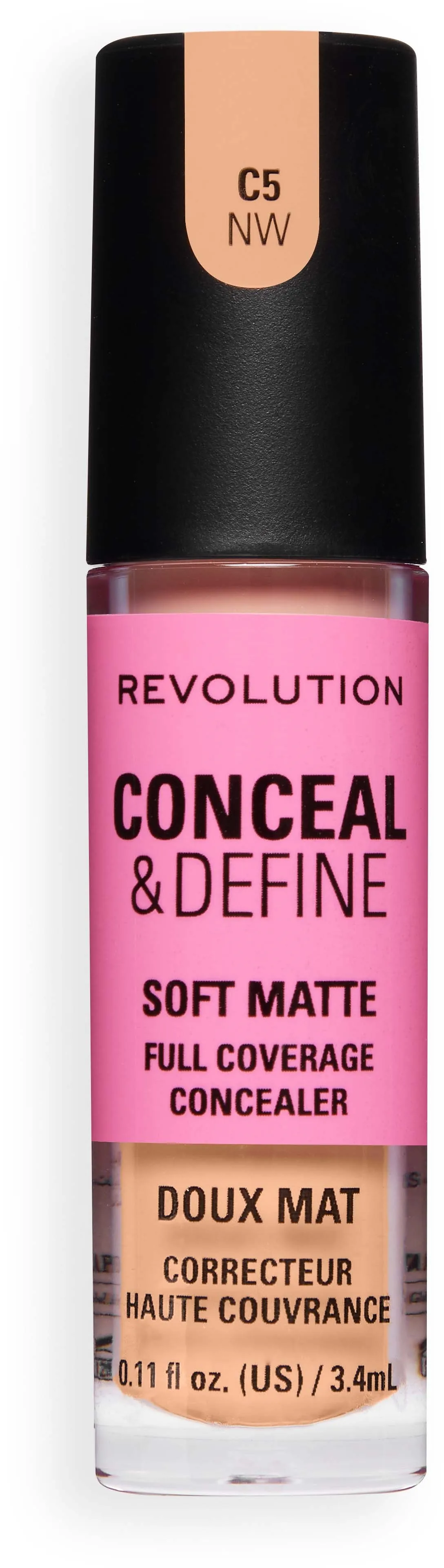 Revolution Beauty London Conceal and Define Full Coverage Concealer C5NW