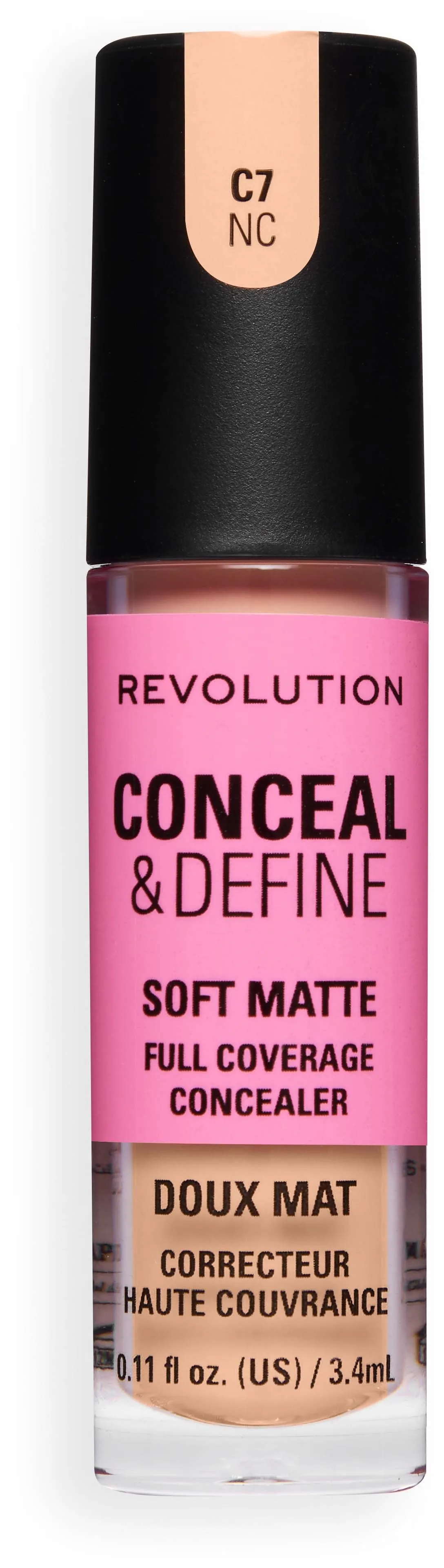 Revolution Beauty London Conceal and Define Full Coverage Concealer C7NC