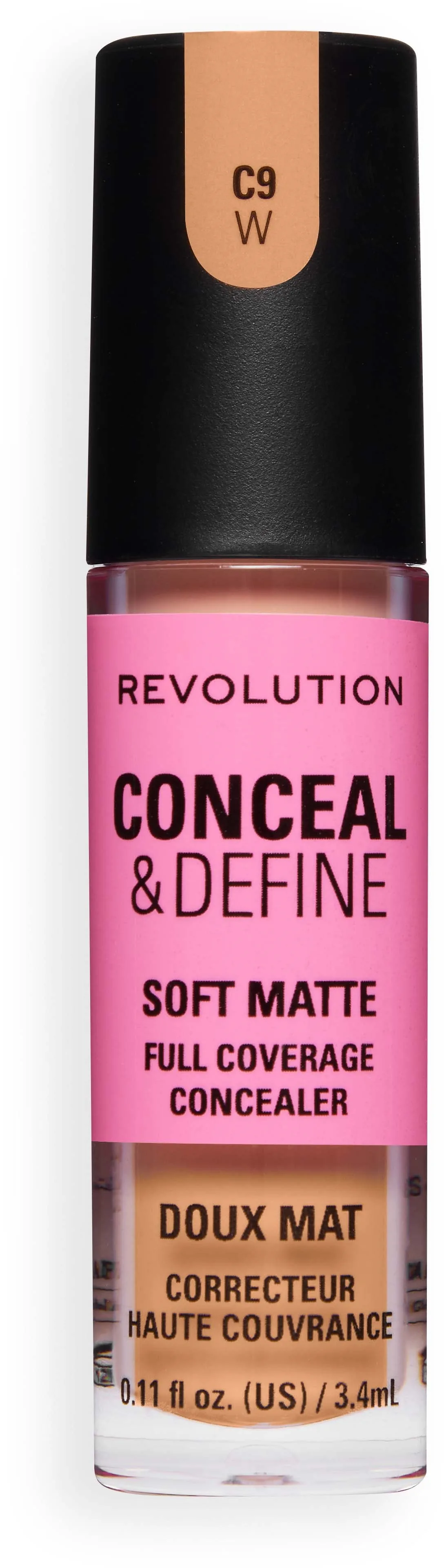 Revolution Beauty London Conceal and Define Full Coverage Concealer C9W