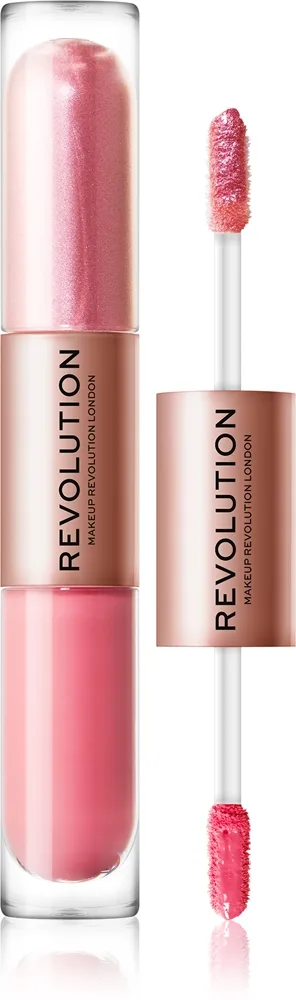 Revolution Beauty London Revolution Double Up Liquid Shadow Opulence - Pink - 2.2 ML