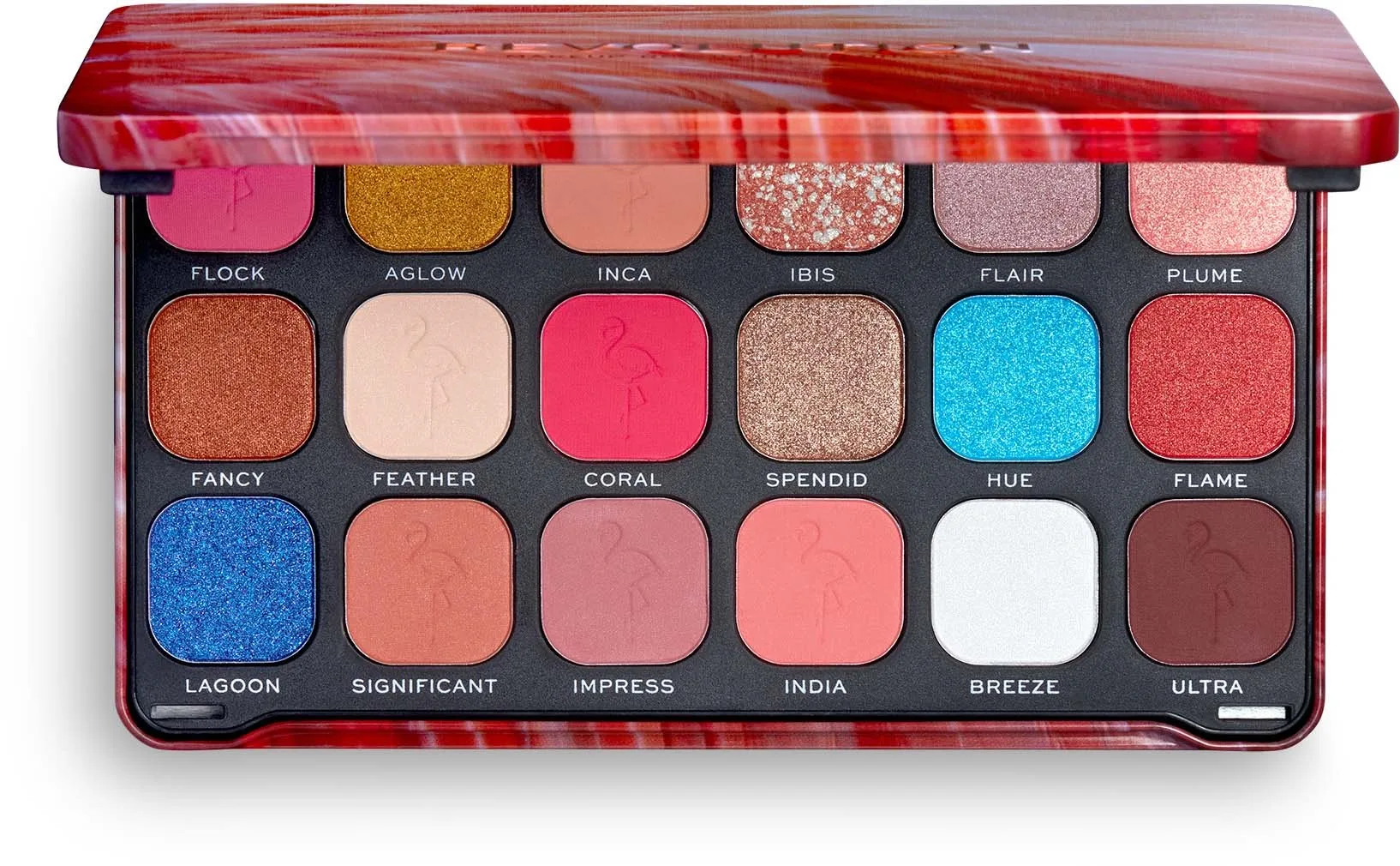Makeup Revolution Eyeshadowpalette Forever Flawless - Flamboyance