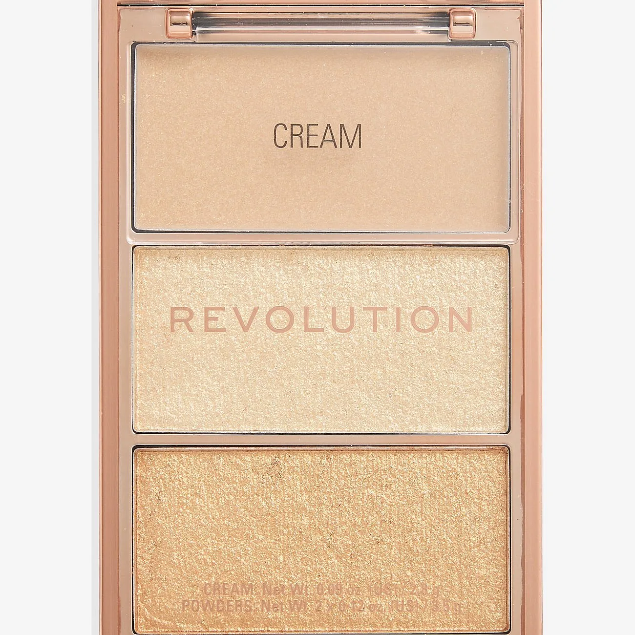 Revolution Beauty Highlight Icon Palette Rosy Gold Glow