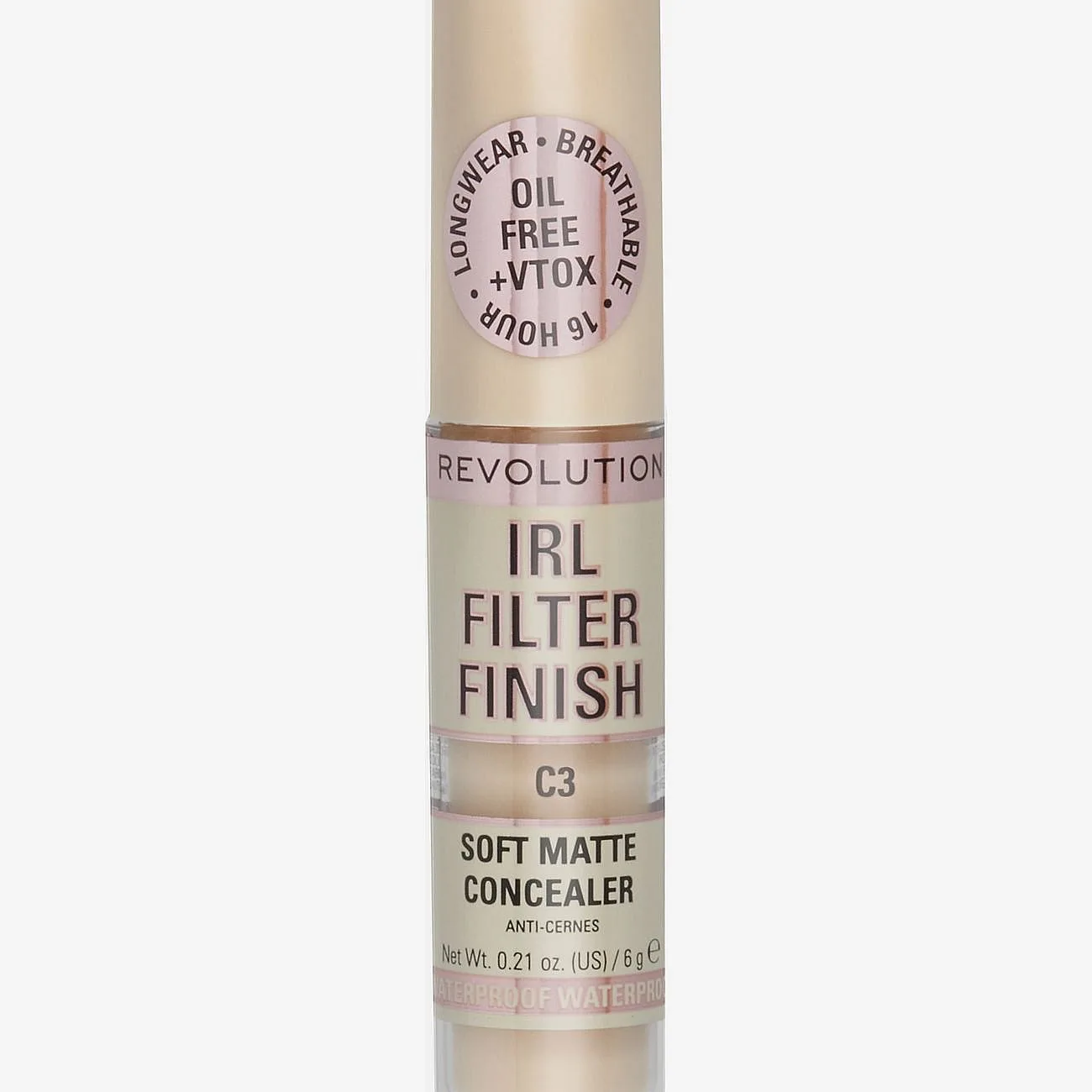 Makeup Revolution IRL Filter Finish Concealer C3 - 6 g
