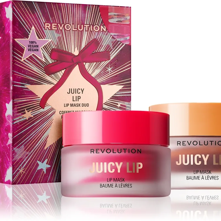 Revolution Makeup set Juicy Peptide Presentförpackning för läppar