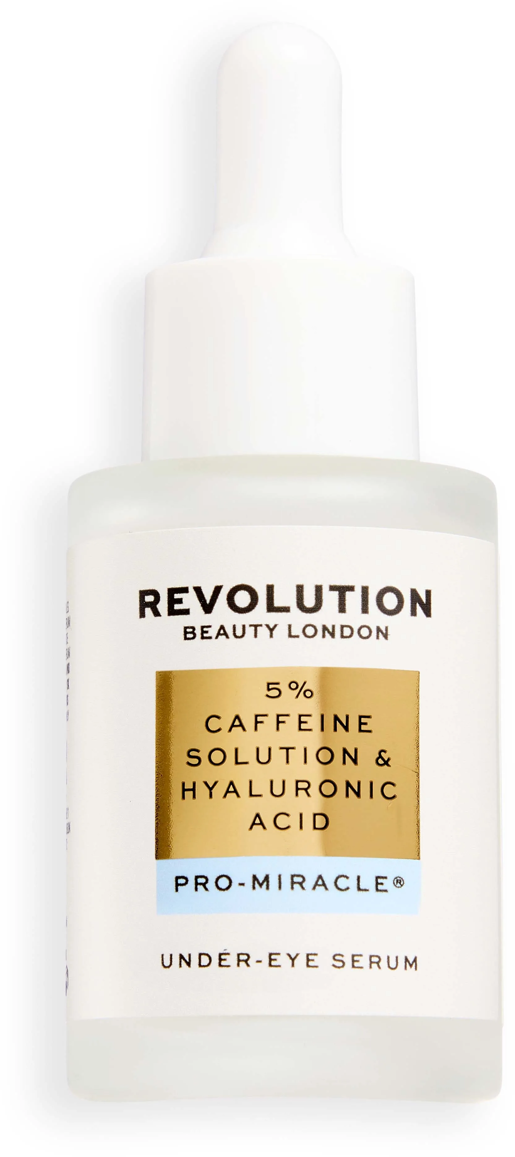 Revolution Pro Miracle 5% Caffeine Solution & Hyaluronic Acid Under Eye Serum 30ml