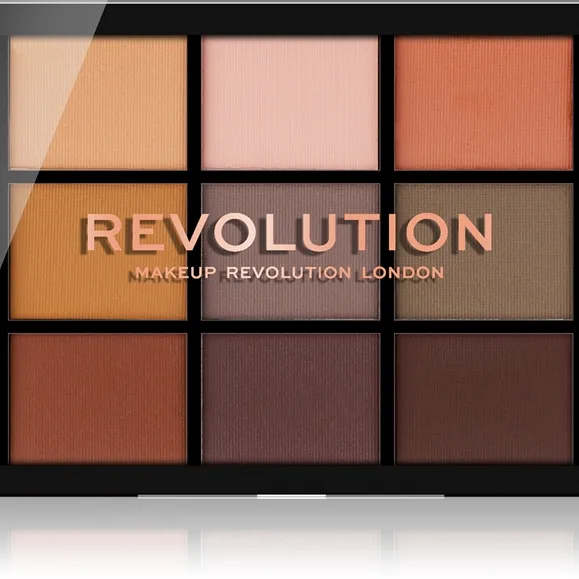 Revolution Reloaded Palett för ögonskugga Skugga Basic Mattes 15x1.1 g