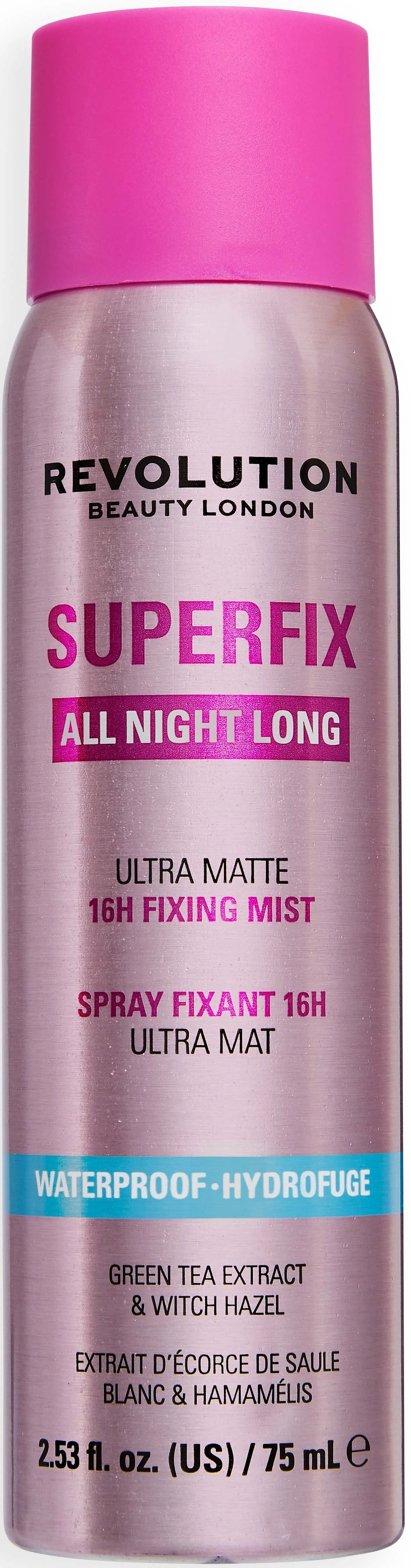 Revolution Beauty London Superfix All Night Long Waterproof Fixing Mist 150 ml