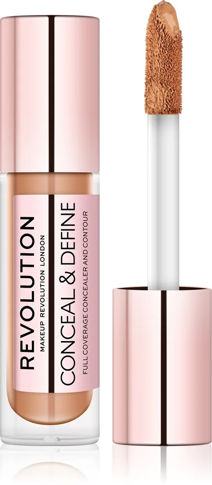 Revolution Conceal & Define Flytande concealer Skugga C 8,5 4 g