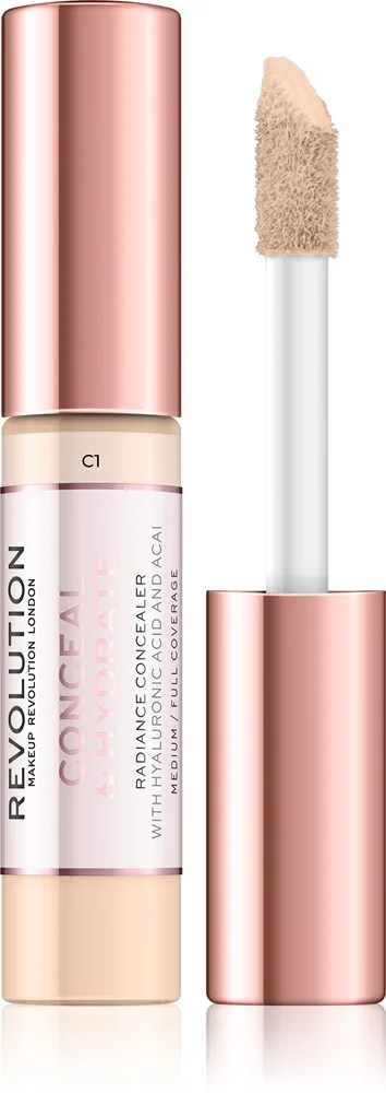 Revolution Conceal & Hydrate Fugtgivende concealer Skygge C1 13 g