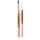 Revolution Fluffy Brow Filter Duo Dual-Ended Eyebrow Pencil För fixering och form Skugga Ash Brown 0.12 g