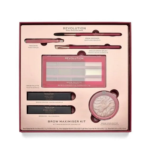 Giftset Makeup Revolution Brow Maximiser Kit