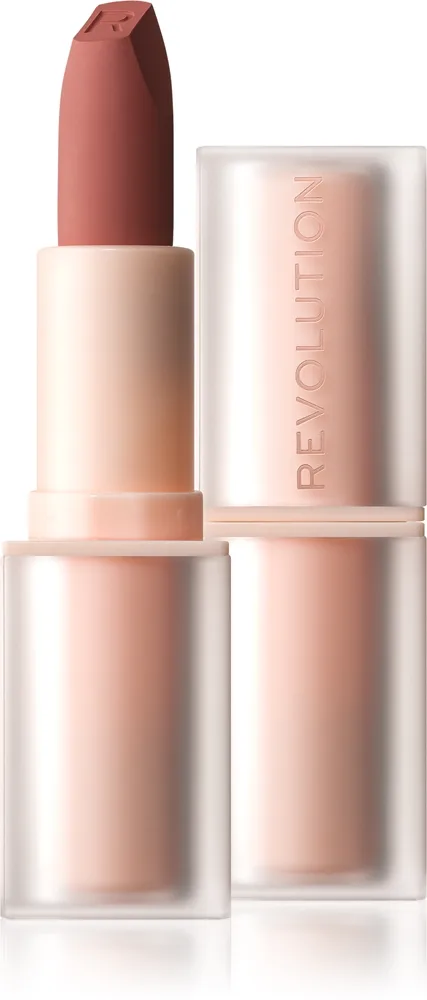 Revolution Lip Allure Soft Satin Lipstick Cremet læbestift med satin finish Skygge Brunch Pink Nude 3.2 g