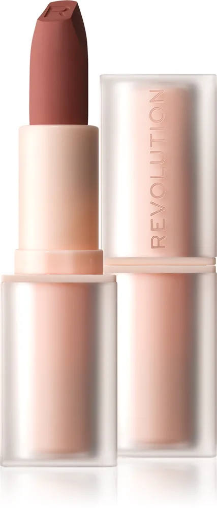 Revolution Lip Allure Soft Satin Lipstick Cremet læbestift med satin finish Skygge Chauffeur Nude 3.2 g