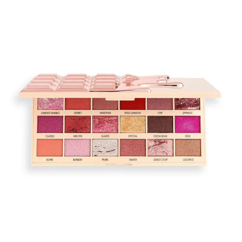 Makeup Revolution Chocolate Palette - Marble Rose Gold