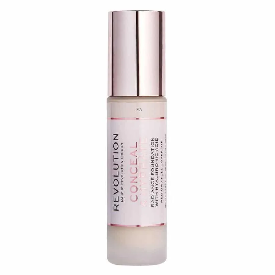 Makeup Revolution Conceal & Hydrate Foundation F3