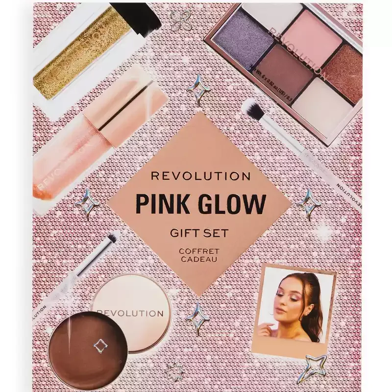 Makeup Revolution Pink Glow Get The Look Gift Set 2024