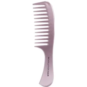 REVOLUTION Natural Wave Wide Toothcomb Rose Gold Pink Tandkam