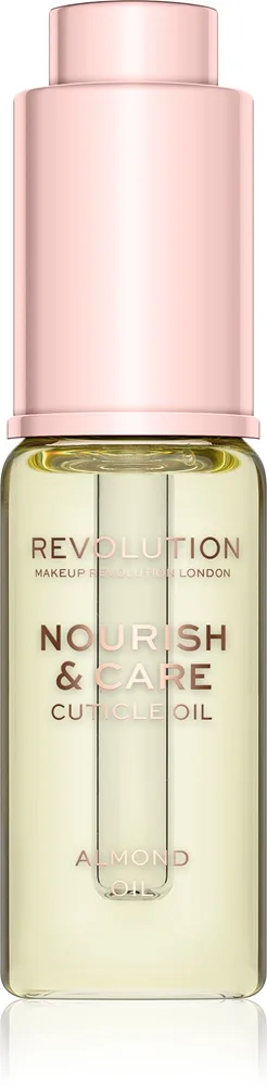 Revolution Nourish & Care Intensiv behandling til tørre negle og neglebånd Med mandelolie 15 ml