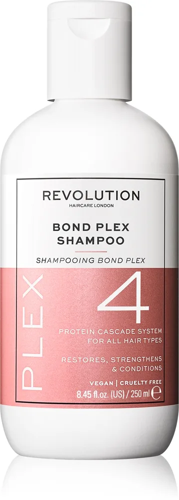 Revolution Haircare Plex No.4 Bond Shampoo Intensivt närande schampo för torrt och skadat hår 250 ml