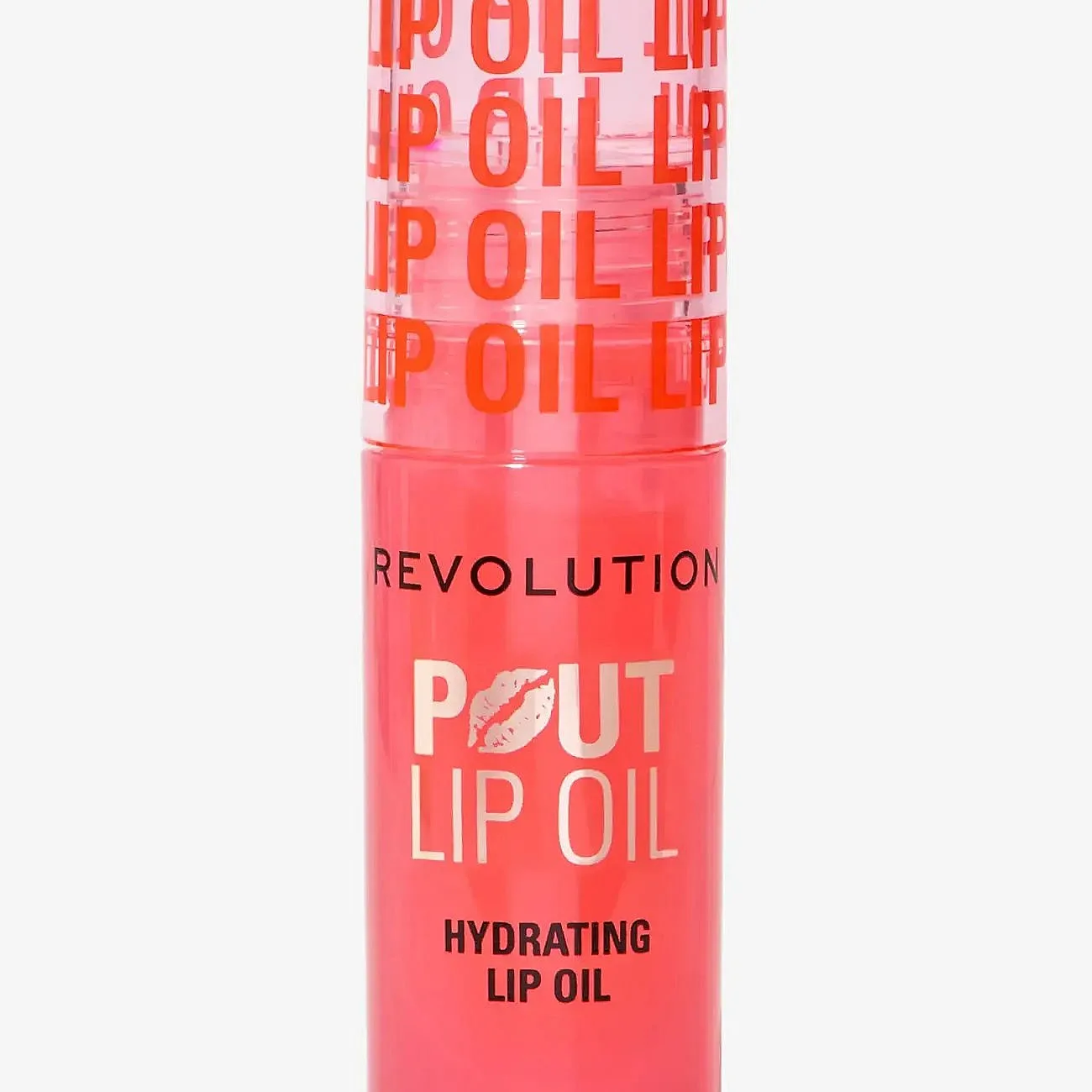 Revolution Pout Lip Läppolja med återfuktande effekt Skugga Peach 3 ml