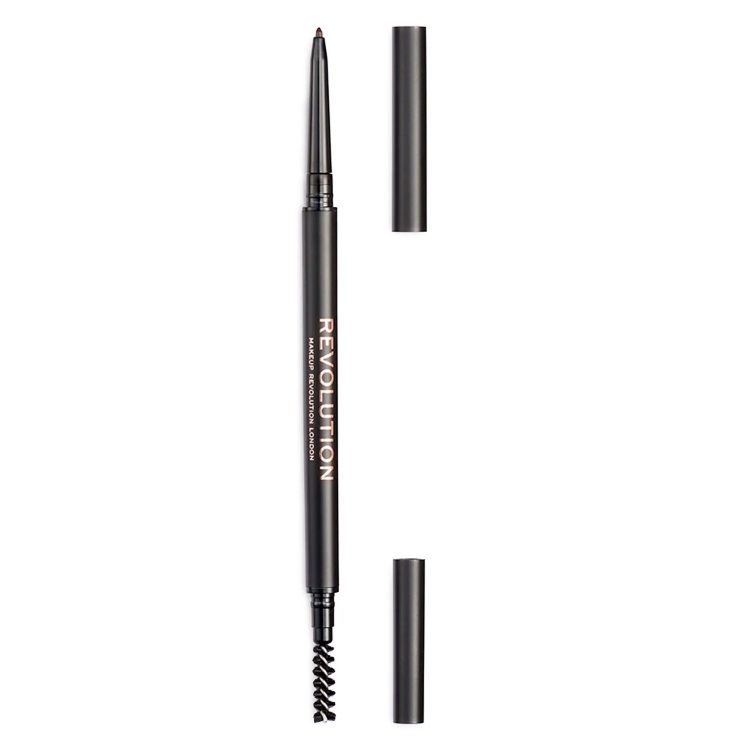 Revolution Precise Brow Pencil Precis ögonbrynspenna med borste Skugga Dark Brown 0.05 g