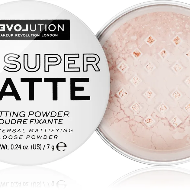 Revolution Relove HD Super Matte Sættepudder med mat effekt Skygge Transparent 7 g