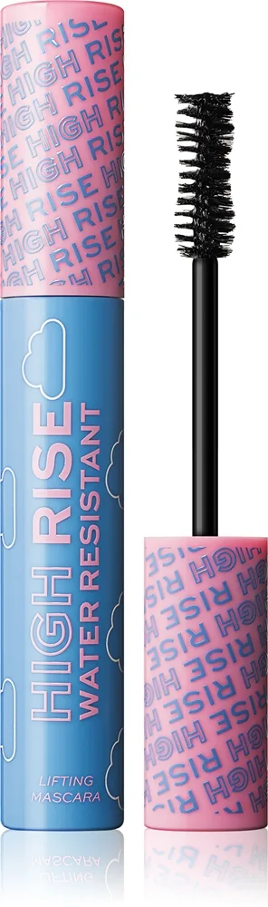 Revolution Relove High Rise Længdegivende vandfast mascara Skygge Black 7 ml