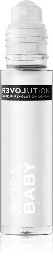 Revolution Relove Roll Baby toningsolja för läppar Arom Tonka Bean 5 ml