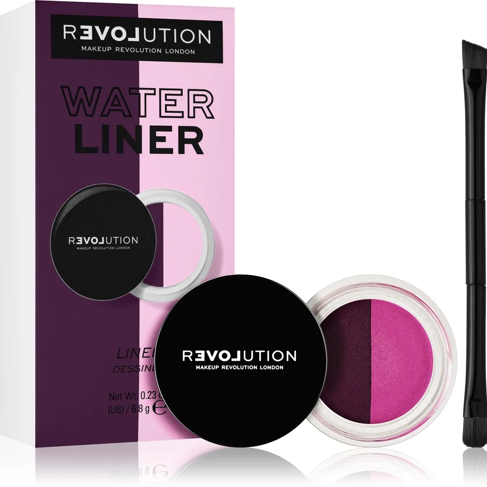 Revolution Relove Water Activated Liner Eyeliner Skugga Intellect 6,8 g