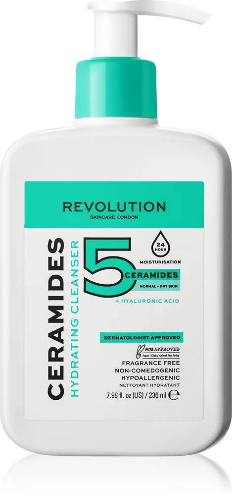 Revolution Skincare Ceramides Mild krämrengörare med ceramider 236 ml