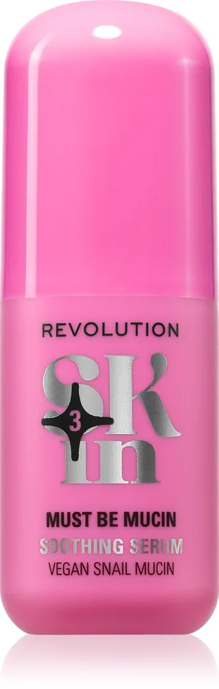 Revolution Skincare Go Gentle Vegan Snail Mucin Soothing Serum Sensitiv serum med fugtgivende virkning 30 ml