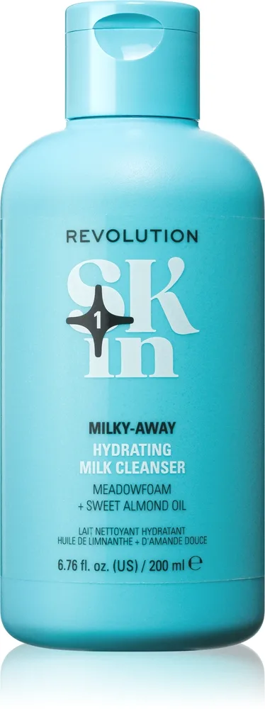 Revolution Skincare Happy Hydrate Meadowfoam Hydrating Milk Cleanser Fugtgivende renselotion 200 ml