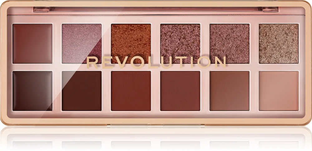 Revolution The Icon Palette Palett för ögonskugga Skugga The True Icon Bronze Palette 12x0.7 g